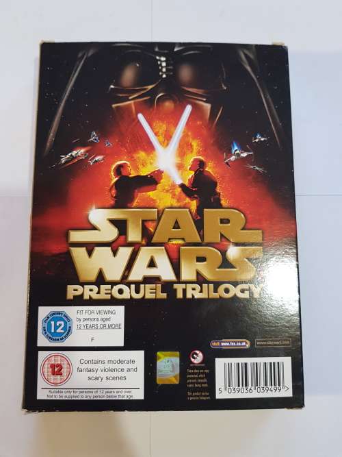 Star Wars Prequel Trilogy, 3 x DVD Boxset