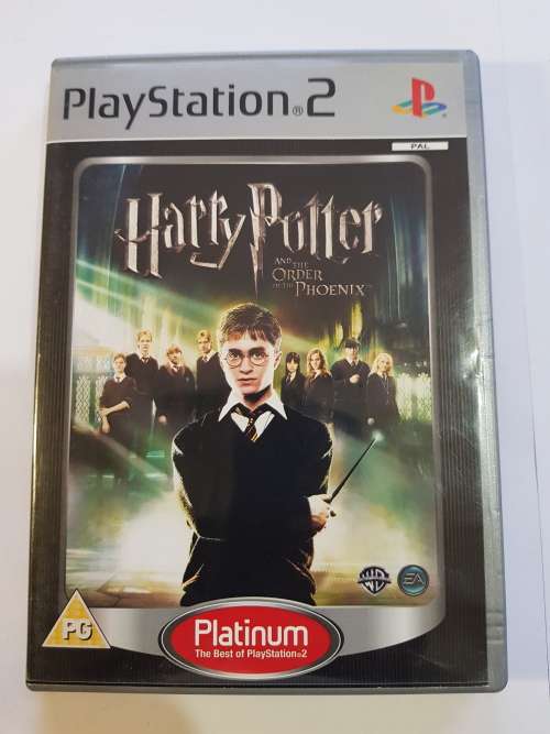 Playstation 2, Harry Potter and the Order of the Phoenix, Platinum