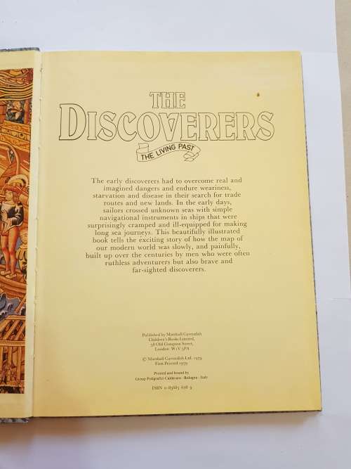 The Discoverers, The Living Past, Marshall Cavendish, 1979