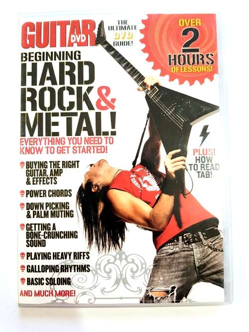 Guitar DVD, Over 2 Hours of Lessons