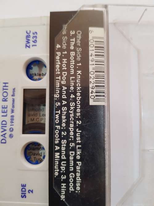 David Lee Roth, Skyscraper, Cassette