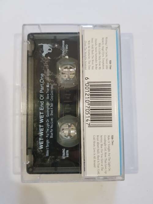 Wet Wet Wet, End of Part 1, Their Greatest Hits, Cassette