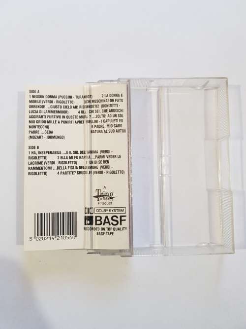 Pavarotti, The Pavarotti Collection Vol. 1, Cassette
