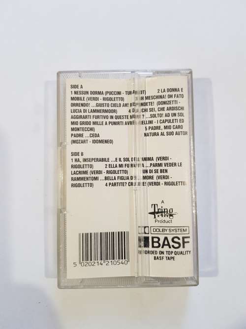 Pavarotti, The Pavarotti Collection Vol. 1, Cassette