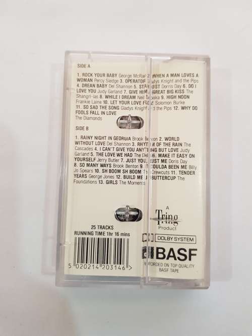 25 of the Greatest Love Songs Vol. 3, Cassette