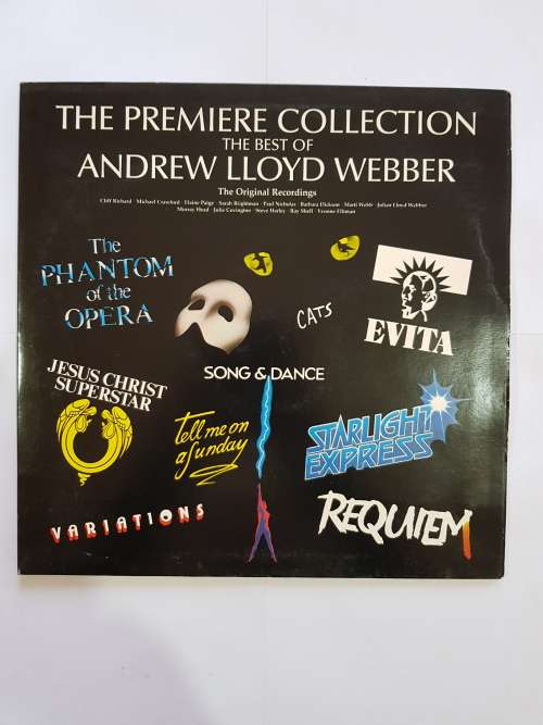 Andrew Lloyd Webber, The Premier Collection LP, VG+