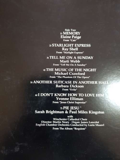 Andrew Lloyd Webber, The Premier Collection LP, VG+