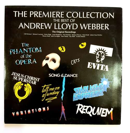 Andrew Lloyd Webber, The Premier Collection LP, VG+