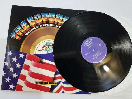 Stars on 45 The Superstars/Stars on Stevie LP, VG+