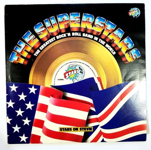 Stars on 45 The Superstars/Stars on Stevie LP, VG+