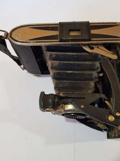 Agfa Vintage Folding Camera, Anastigmat-Jgestar f:7.7 lens