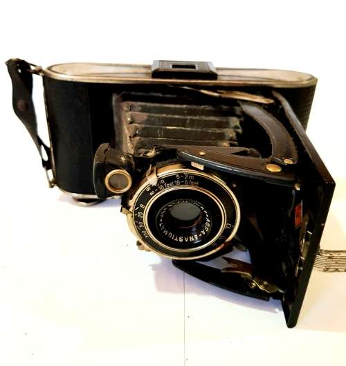 Agfa Vintage Folding Camera, Anastigmat-Jgestar f:7.7 lens