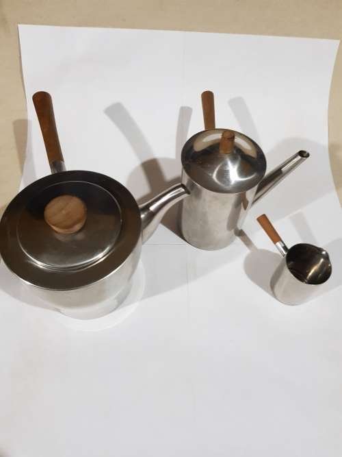 Dana Stainless DFA, 2 Kettles and Milk Container, Denmark