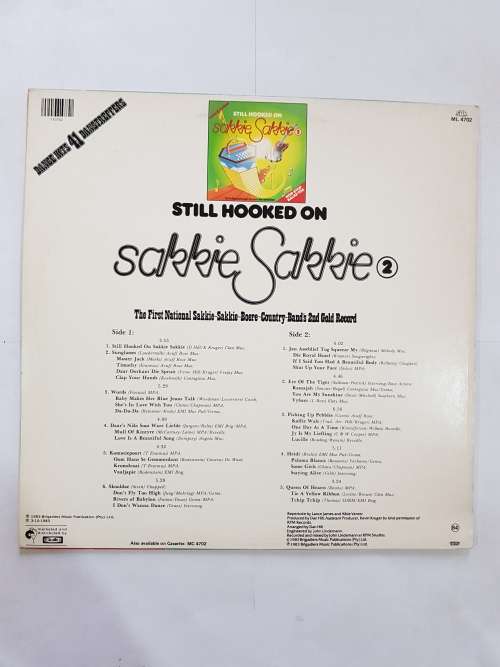 Still Hooked on Sakkie Sakkie LP, VG+