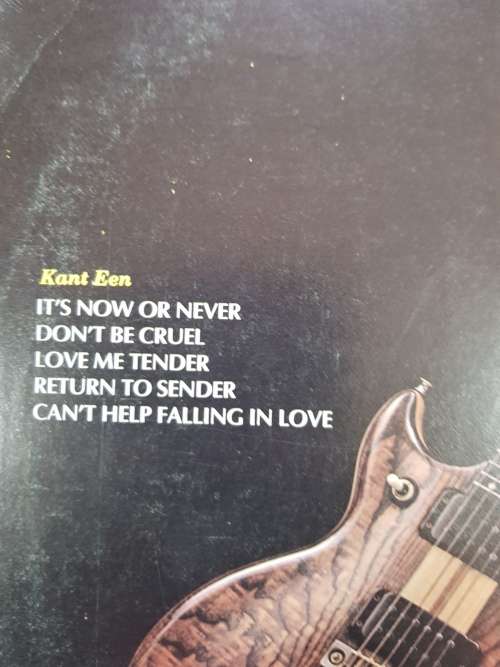 Die Kavalier, Bring Hulde Aan Elvis Presley LP, VG+