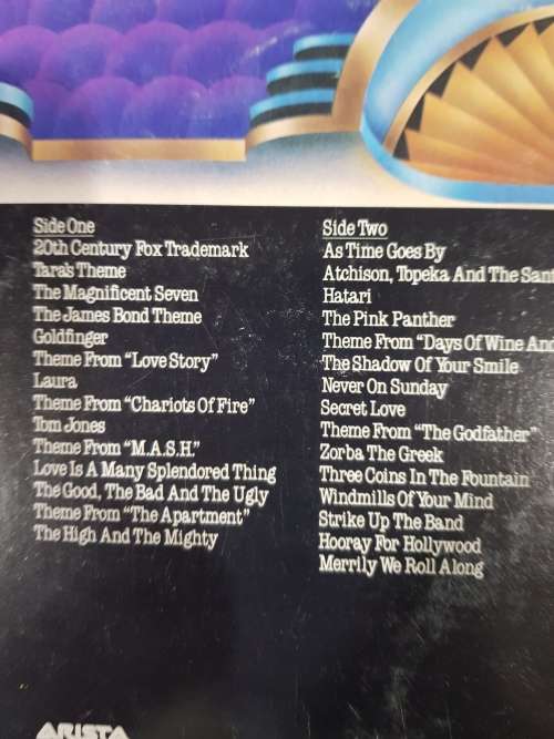 Meco Pop Goes The Movies LP, VG