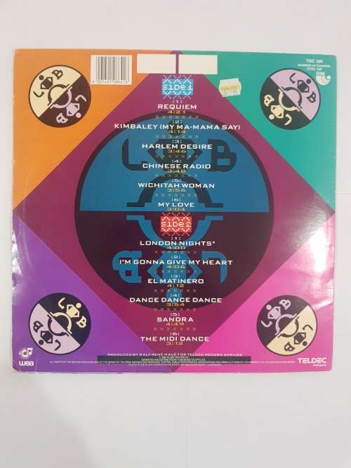 London Boys, The Twelve Commandments of Dance LP, VG