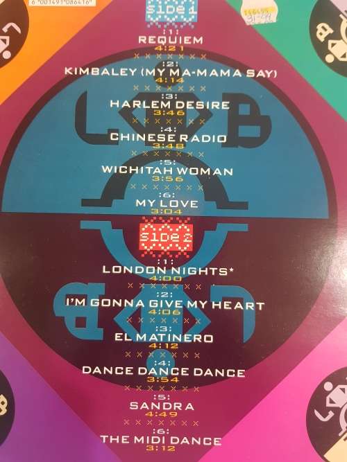 London Boys, The Twelve Commandments of Dance LP, VG
