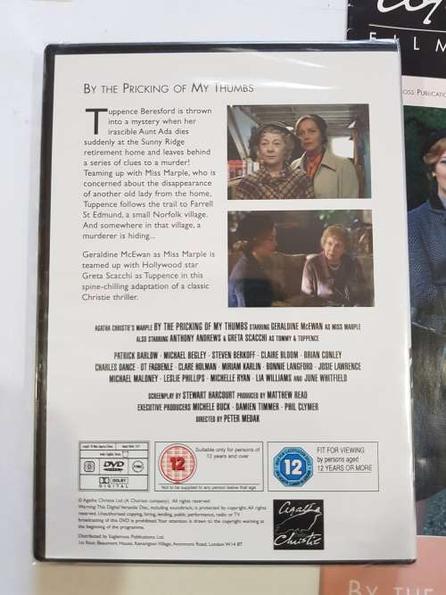 Agatha Christie Film Collection, By The Pricking of my Thumbs DVD + magazine, No. 18