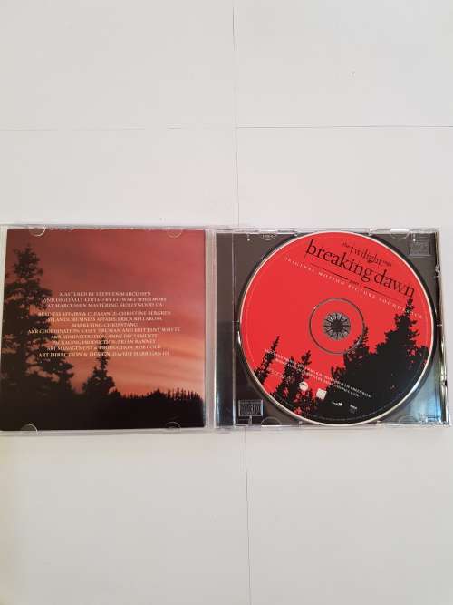 Breaking Dawn, The Twilight Saga Part 1, Music From The Motion Picture CD