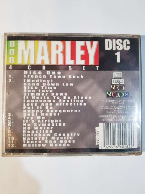 Bob Marley, Trench Town Rock, Disc 1 CD