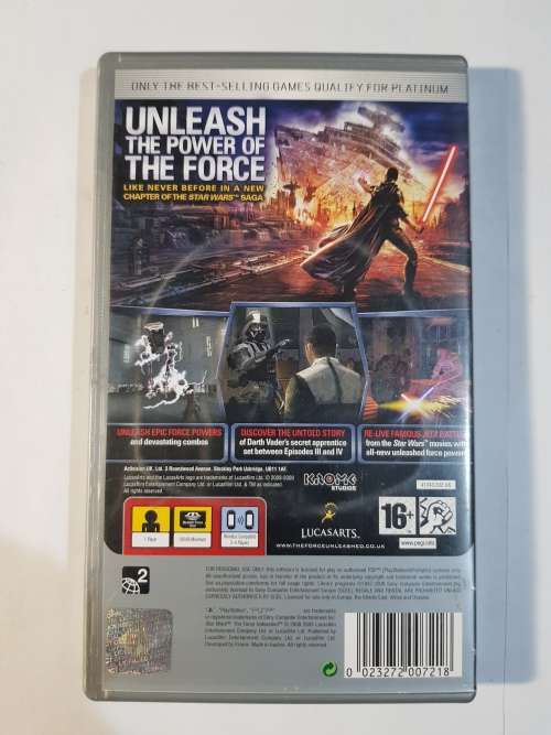PSP, Star Wars, The Force Unleashed