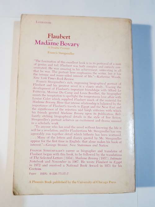 Flaubert and Madame Bovary by Francis Steegmuller