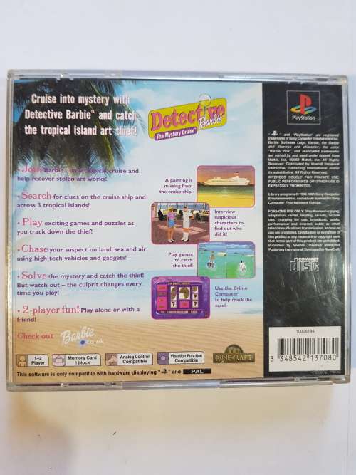 Playstation 1, Detective Barbie, The Mystery Cruise