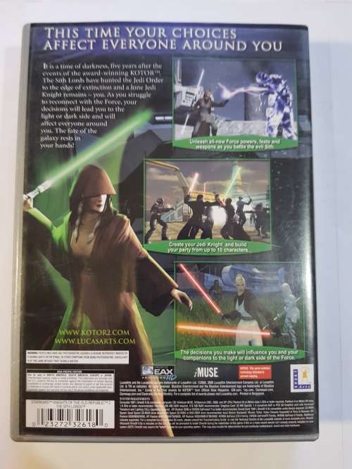 Star Wars, Knights Of The Old Republic II, PC game