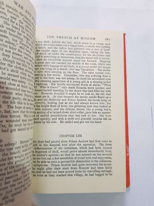 War And Peace by Leo Tolstoy, Vol. 3, No. 527, 1958