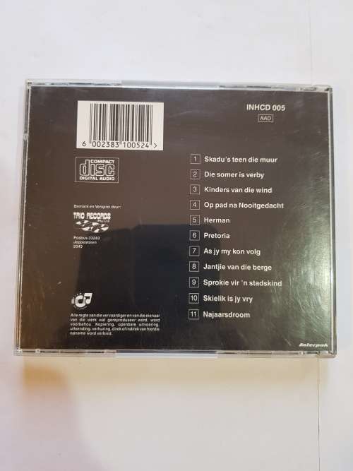 Koos Du Plessis, Skadu`s Teen Die Muur CD
