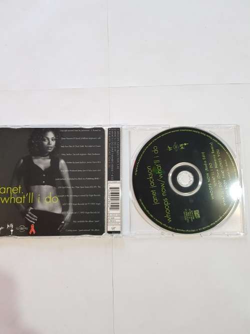 Janet Jackson, Whoops Now / What`ll I Do CD single