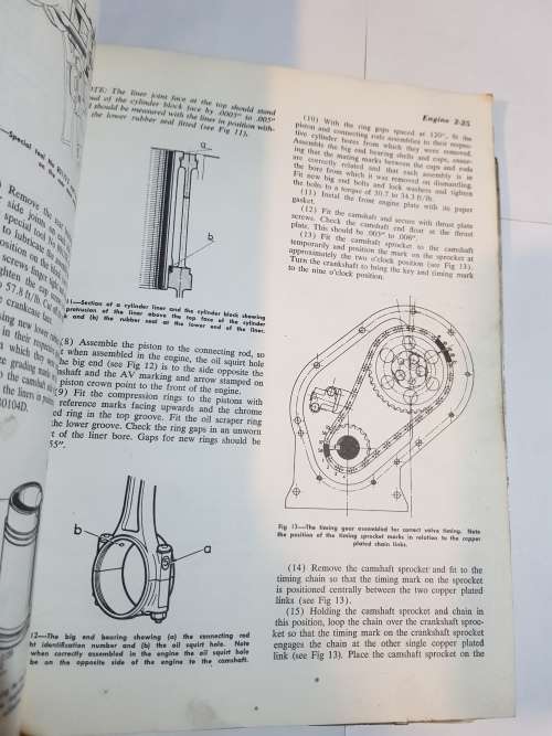 Peugeot 403, 403B and 404 Workshop Manual, 1956-1965