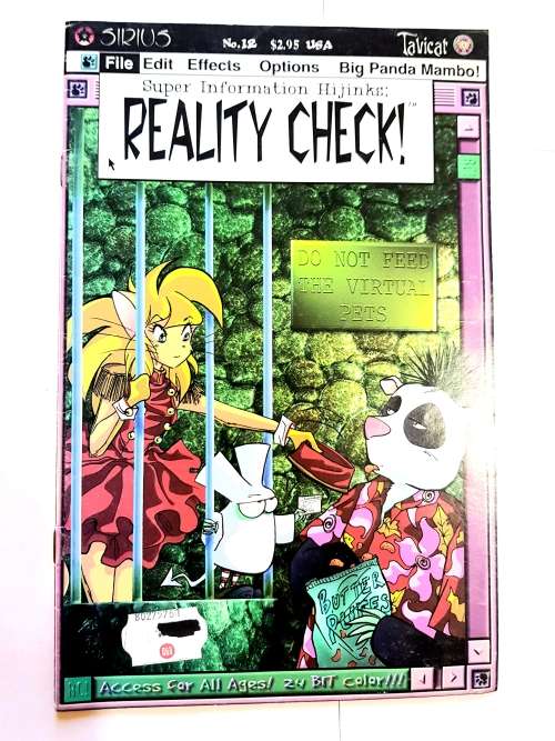 Super Information Hijinks: Reality Check! No. 12, Vol. 2, Sirius, 1998