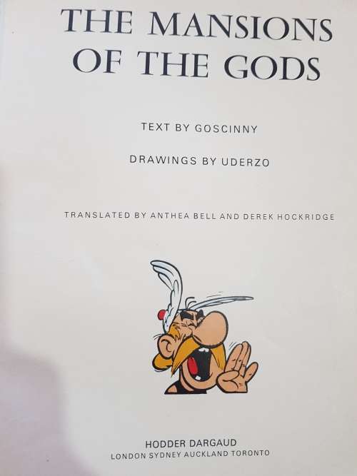 Asterix, The Mansion of the Gods, R. Goscinny/A. Uderzo