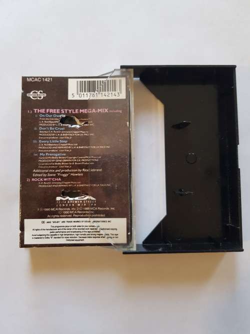 Bobby Brown, Free Style Mega-Mix, Cassette Single