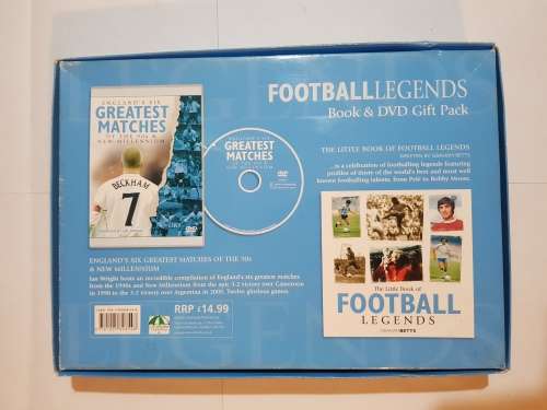Football Legends, Book and DVD Gift Pack