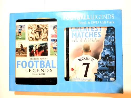 Football Legends, Book and DVD Gift Pack