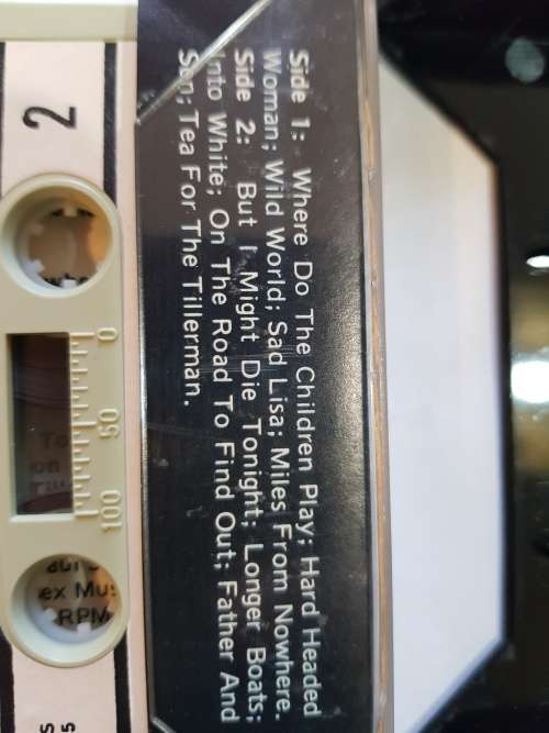 Cat Stevens, Tea For The Tillerman Cassette