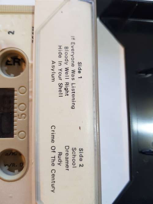 Supertramp, Crime Of The Century Cassette