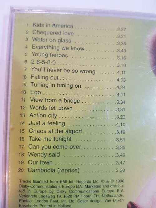 Kim Wilde, The Best Of CD
