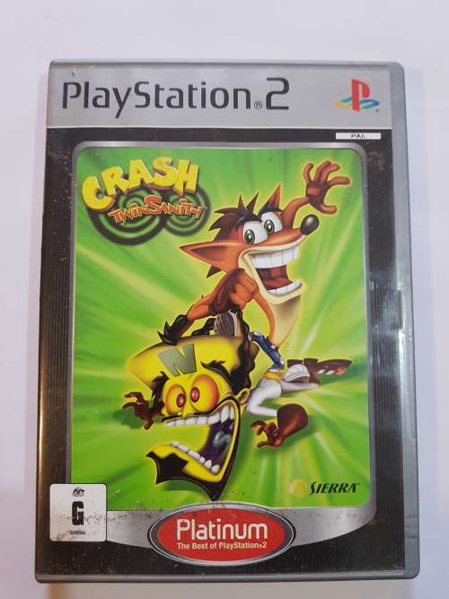Playstation 2, Crash Twinsanity, Platinum