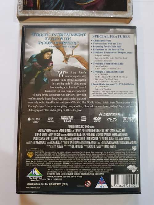 Harry Potter and the Goblet Of Fire DVD, Two-Disc Special Edition