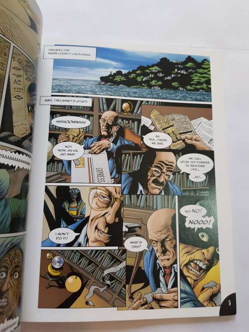 Graphic Chillers, Mummy, Bram Stoker, Bart A. Thompson, Brian Miroglio