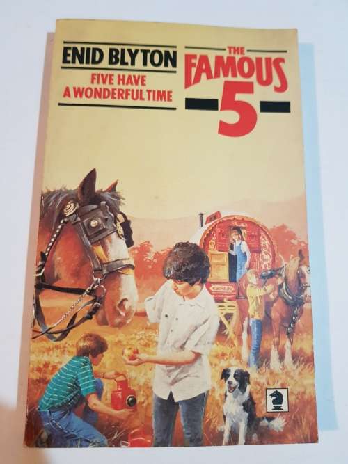 The Famous Five, Five Have A Wonderful Time by Enid Blyton, 1984