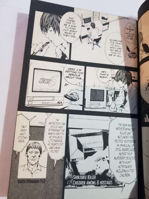 Deathnote, Black Edition, Vol. 1 & 2 by Tsugumi Ohba and Takeshi Obata