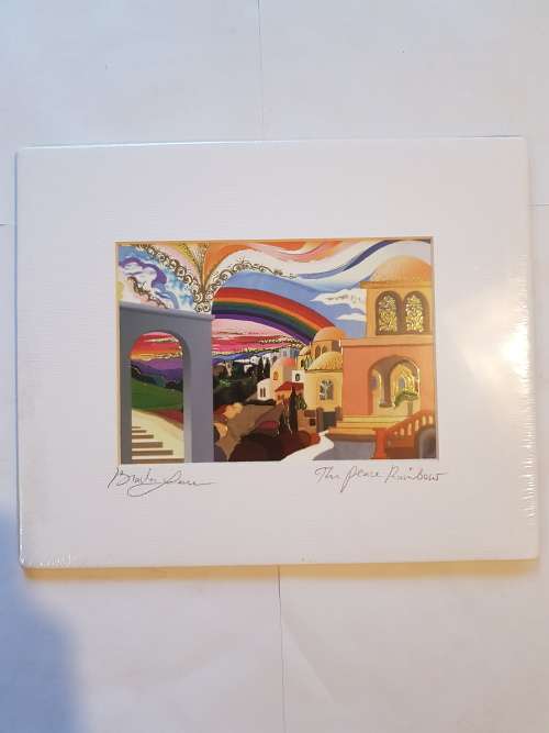 Bracha Lavee-Brym, The Peace Rainbow, Signed Print