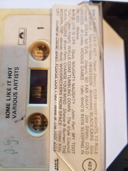Some Like it Hot, 19 Hits by Original Artists Cassette
