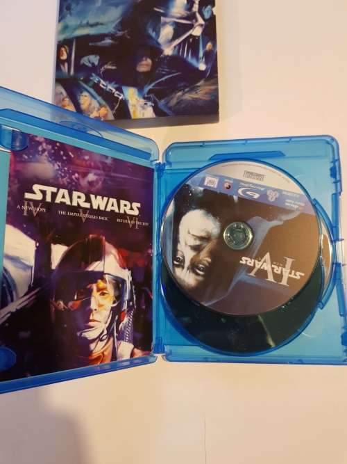 Star Wars Trilogy IV, V & VI, Blu-ray disc Boxset
