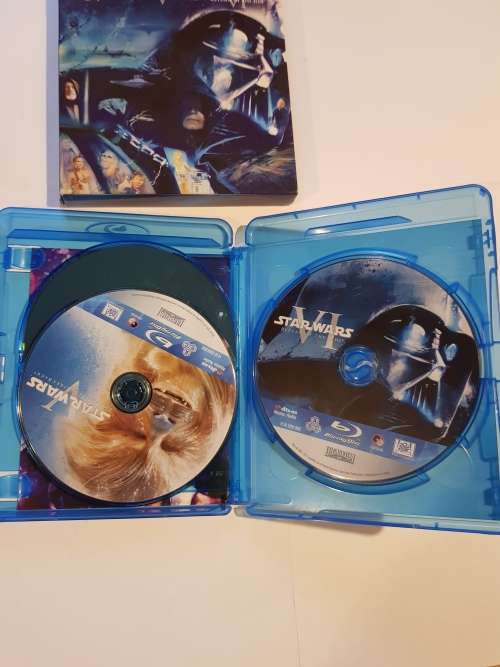 Star Wars Trilogy IV, V & VI, Blu-ray disc Boxset